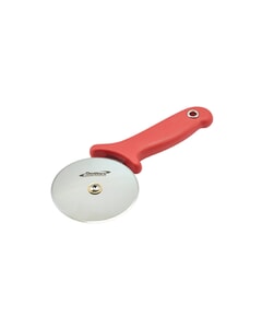 Genware Pizza Cutter Red Handle 10cm/4"