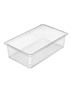 Cambro Polycarbonate 127mm Deep 1/1 Clear GN Colander Pan