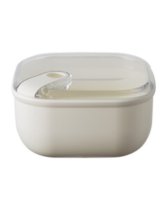 PullBox 1L Square Container Ivory