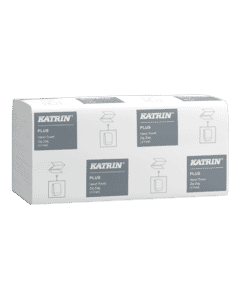 Katrin Plus Hand Towel Zig Zag 1 Ply White
