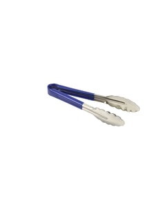 Colour Coded S/St. Tong Blue 230mm/9"