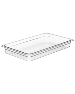 Gastronorm 1/1 530x325x65mm Polycarbonate Clear