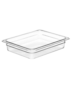 Gastronorm 1/2 325x265x65mm Polycarbonate Clear