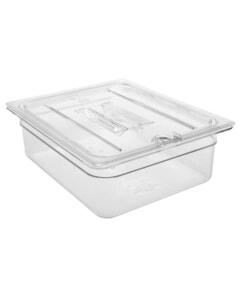 Cambro Polycarbonate Clear 1/2 GN Cover w/Handle