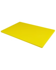 High Density Chopping Board Yellow - 457.2 x 304.8 x 12.7mm (18 x 12 x 0.5")