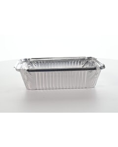 No. 6A Foil Container Silver  202 x 122 x 48mm