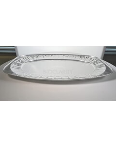Flat Oval Platter Foil 546 x 348 x 25mm