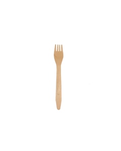 Wooden Disposable Fork 155mm