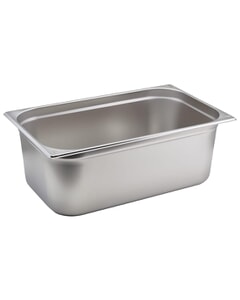 S/St Gastronorm Pan 1/1 200mm Deep - 530 x 325mm