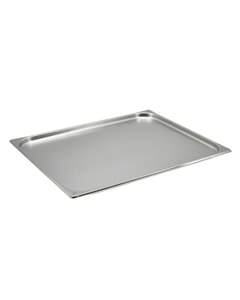 S/St Gastronorm Pan 2/1 20mm Deep - 650 x 530mm