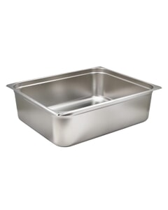 S/St Gastronorm Pan 2/1 200mm Deep - 650 x 530mm