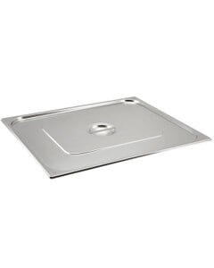 S/St Gastronorm Pan Lid 2/1