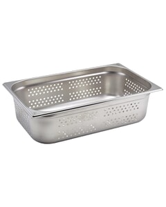 Perforated S/St Gastronorm Pan 1/1 - 150mm Deep - 530 x 325mm