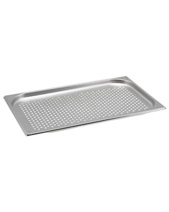 Perforated S/St Gastronorm Pan 1/1 - 20mm Deep - 530 x 325mm