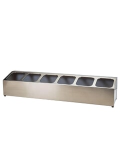 Stainless Steel Gastronorm Pan Rack Long