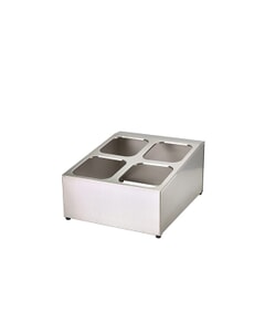 Stainless Steel Gastronorm Pan Rack Square