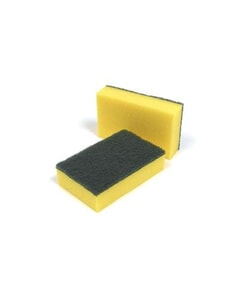 Sponge Back Green Scourer 140 x 90 x 33mm