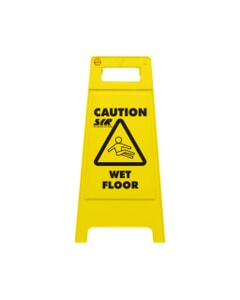 Caution/Wet Floor Safety Sign PP 600 x 32 x 300mm