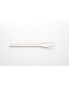 Paper Fork Large White 158mm
