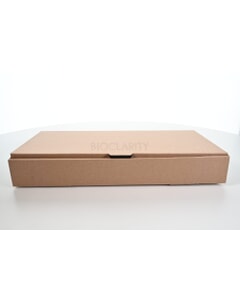Plain Rectangle Pizza Box Brown 300 x 150 x 40mm
