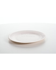 Disposable Paper Plate White 152.4mm (6")