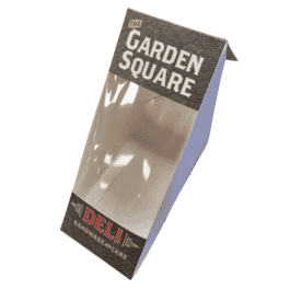 Decware Inverted Wedge Garden Square Deli Sandwich Wedge 123x68x123mm