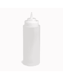 Squeeze Bottle PE Clear 32oz (Wide Neck)