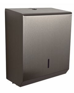 Hand Towel Dispenser Brushed Stainless Steel