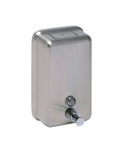 Stainless Steel Soap Dispenser 1200ml 206 x 121 x 72mm