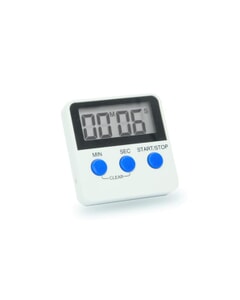 Stand Up Digital Kitchen Timer & Clock (Mins/Seconds)