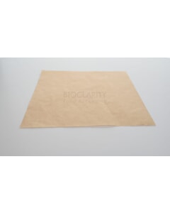Unbleached Greaseproof Paper Natural 225 x 225mm