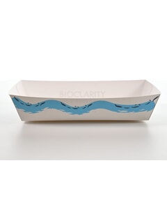 Tasty Fish & Chip Tray Large Open White