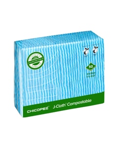 Chicopee J Cloth Plus Biodegradable Blue 430 x 320mm