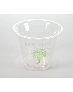 Vegware Cold Cup PLA Green Tree - Clear 9oz 96 Series