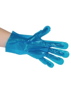 Vegware Medium Glove Blue Compostable