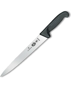 Victorinox Fibrox Carving Knife Black - 255mm/10"